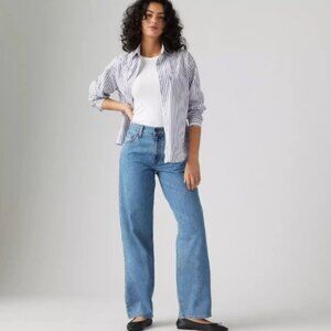 Levi's Baggy Dad Women's Jeans  - Own It Stone 26x34